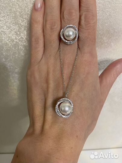 Сет Pasquale Bruni подвеска и кольцо