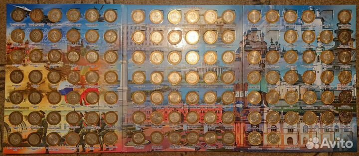 25 Космос. Наборы биметалла в альбомах 2000-2022