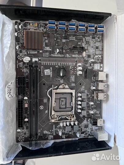 Материнская плата btc b250c (2шт)