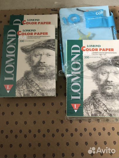 Бумага a4 цветная