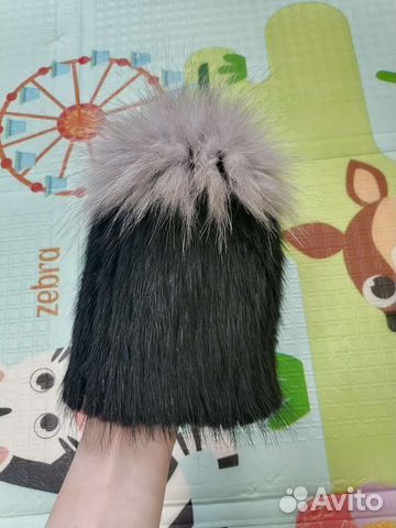 Шапка норковая женская