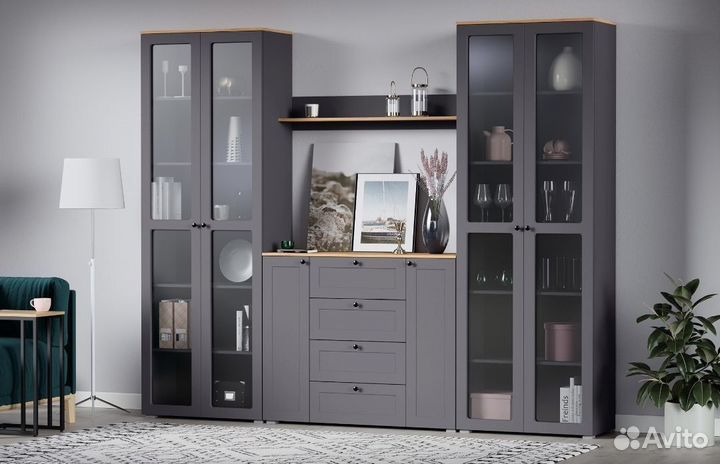 Шкаф витрина