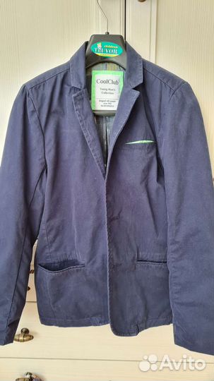 Пиджак на мальчика рост 140-146