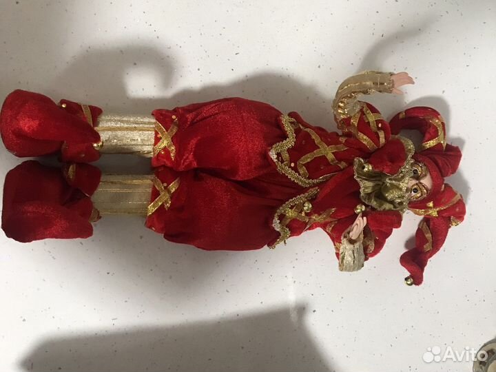 Клоун новогодний