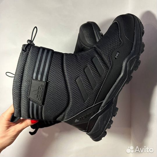 Дутики зимние Adidas 390 шерсть новые