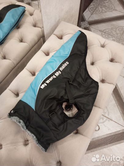 Тёплая куртка для собаки