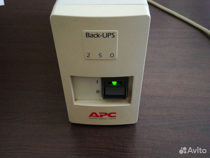 Ибп APC back ups 250 с аккумулятором