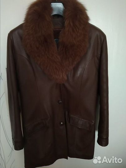 Куртка кожаная