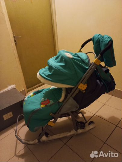 Санки-коляска Ника