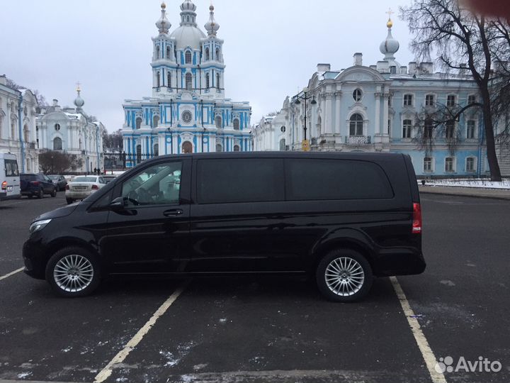 Аренда Мерседес V класс с водителем
