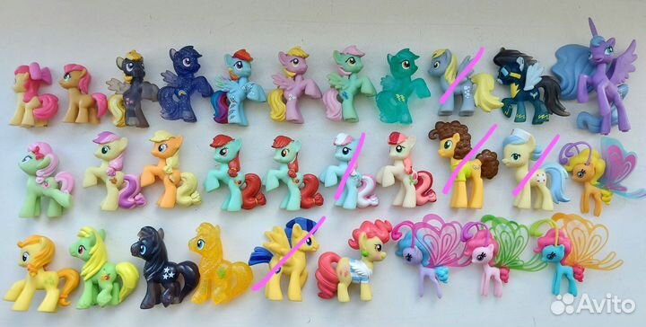 My little pony мини фигурки