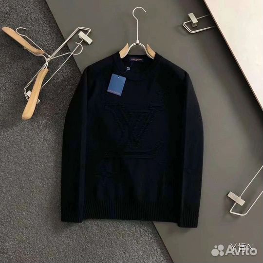 Кашемировый Свитер Louis Vuitton премиум