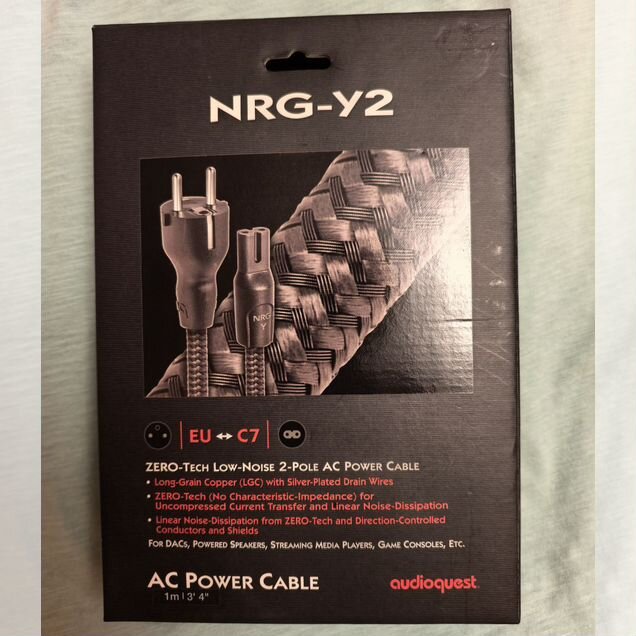 Кабель audioquest силовой NRG-Y2