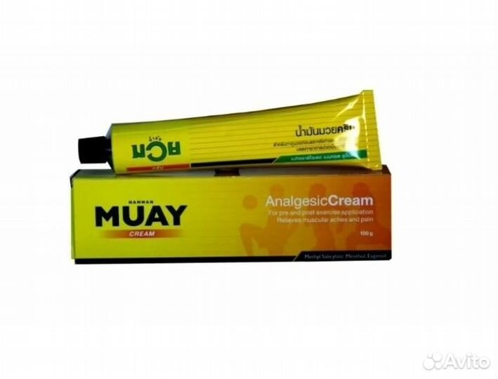 Тайский спортивный крем Muay от Namman,100 гр