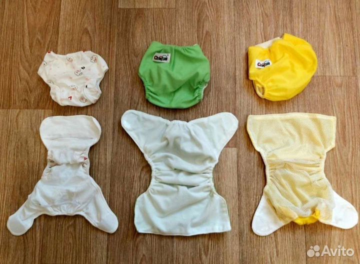 Многоразовые подгузники, трусики для приучения