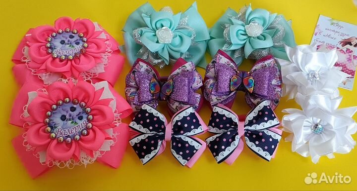 Резинки для волос ручной работы