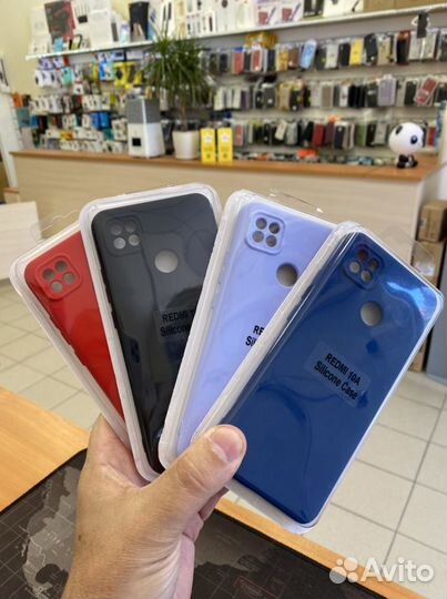 Чехлы, стекла Xiaomi Redmi 10A на бульваре)