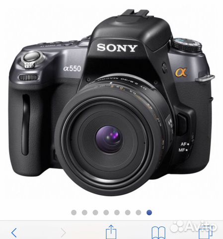 Фотоаппарат Sony A550 kit