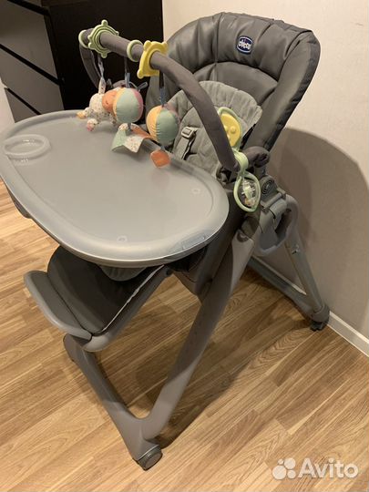 Стульчик для кормления chicco polly magic relax