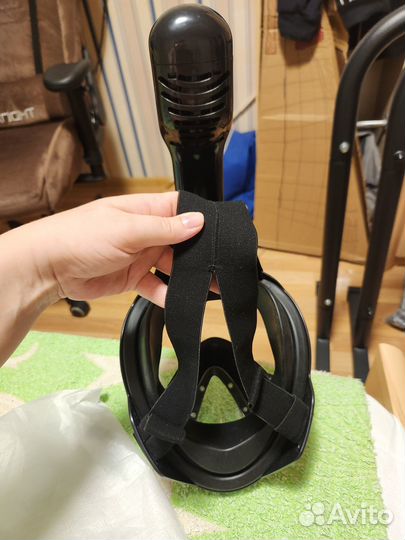 Маска для плавания полнолицевая