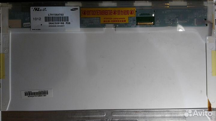 Матрица 15,6 40 pin слева