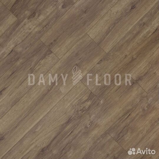 Виниловый SPC ламинат Damy Floor Family Дуб