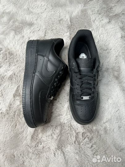 Nike Air Force 1 Black (Оригинал Legit)