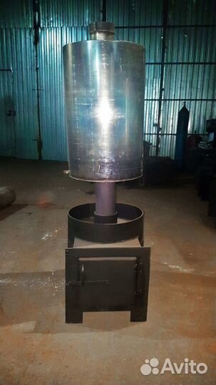 Печи банные из трубы