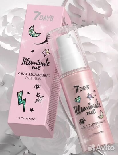 Хайлайтер для лица жидкий, для макияжа 50 ml