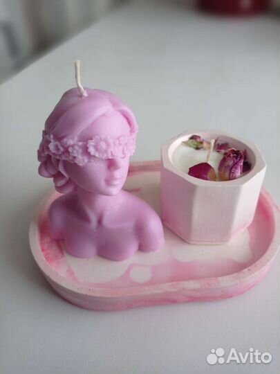 Свечи восковые ручной работы