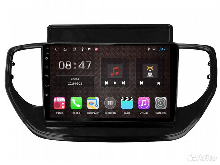Штатная магнитола для Hyundai Solaris 2021 на Andr