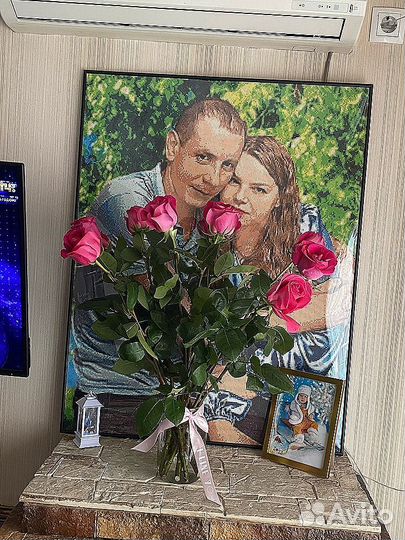 Алмазная мозаика по фото - набор