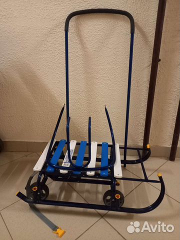 Санки с колесами