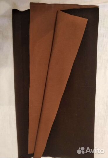 Замша. На х/б основе. Натуральная. Времён СССР