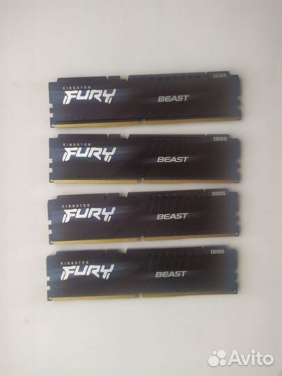 Оперативная память Kingston fury DDR5 32Гб (16*2)