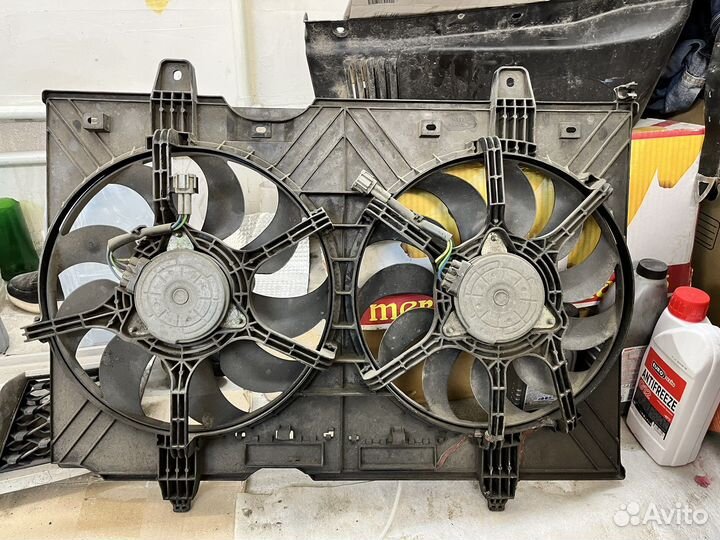 Диффузор с вент. радиатора nissan x-trail t31