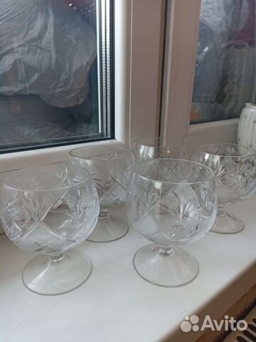Хрустальные бокалы