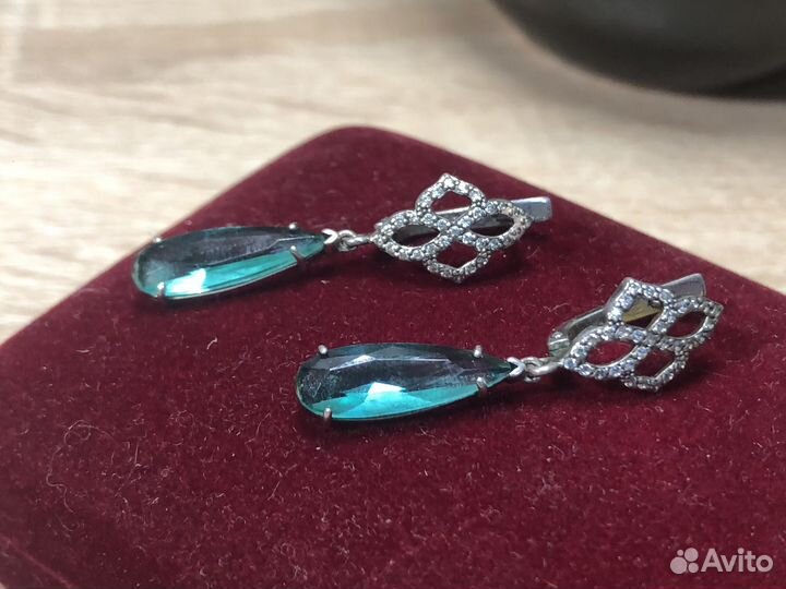К.3126 Серьги серебро 925пр. 4,02гр