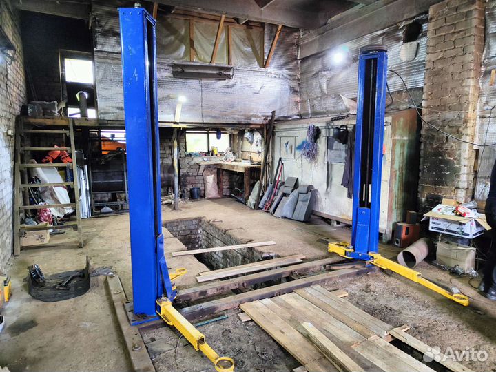 Подъемник автомобильный двухстоечный бу