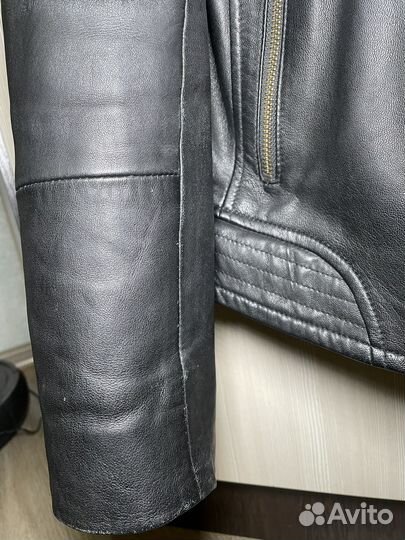 Кожаная куртка мужская