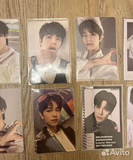 Stray kids карты(оффициальные)