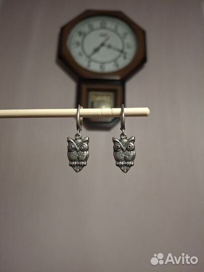 Серебряные серьги