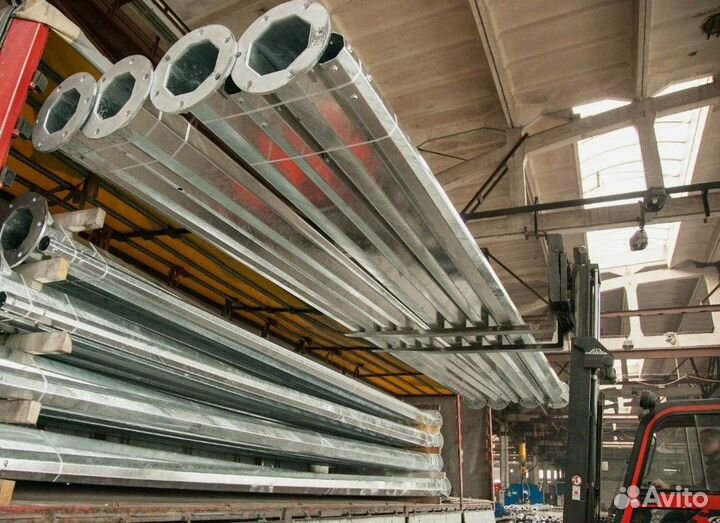 Опора освещения огс-1,0-9,0