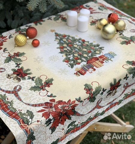 Скатерть на стол, Новогодняя скатерть