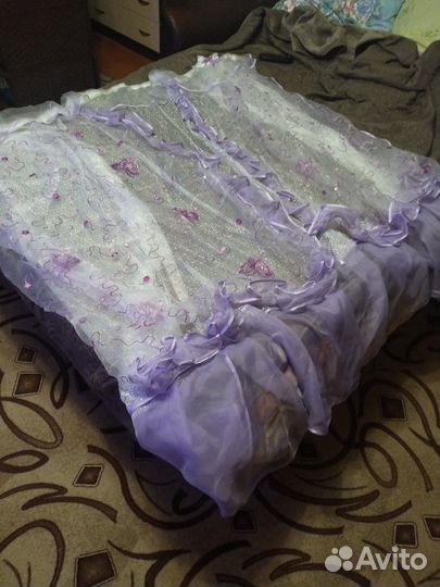 Кухонная штора новая. ширина 2м. высота 160