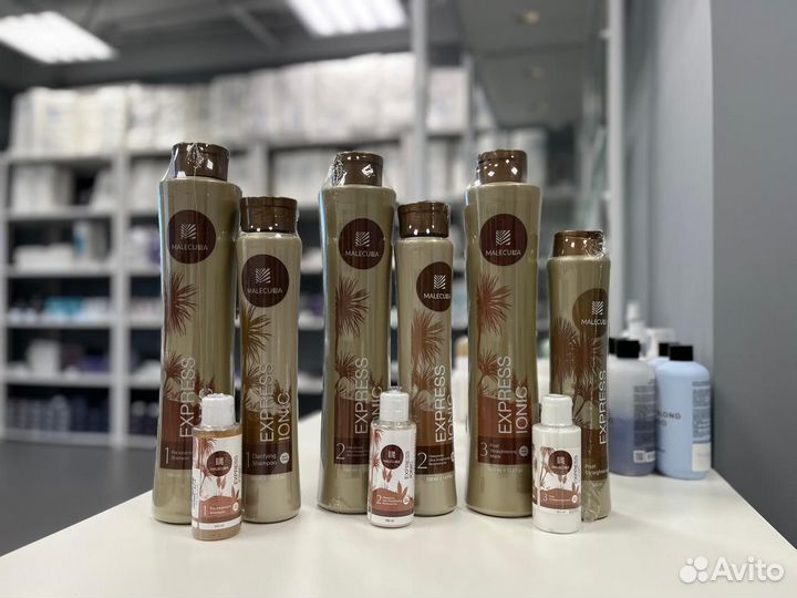 Набор кератинового выпрямления Malecula