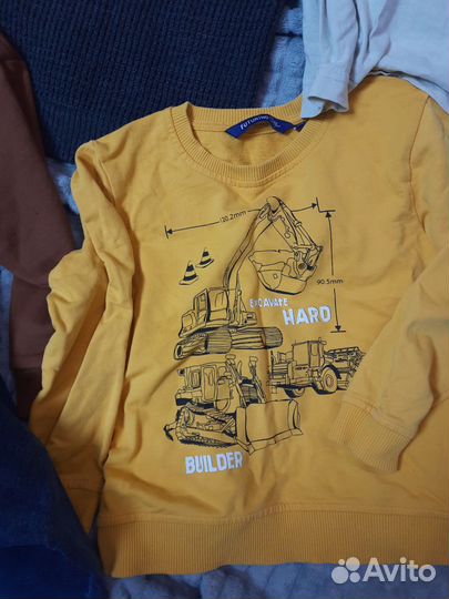 Вещи пакетом на мальчика 110