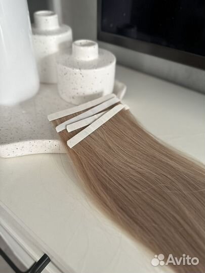 Волосы натуральные на биолентах