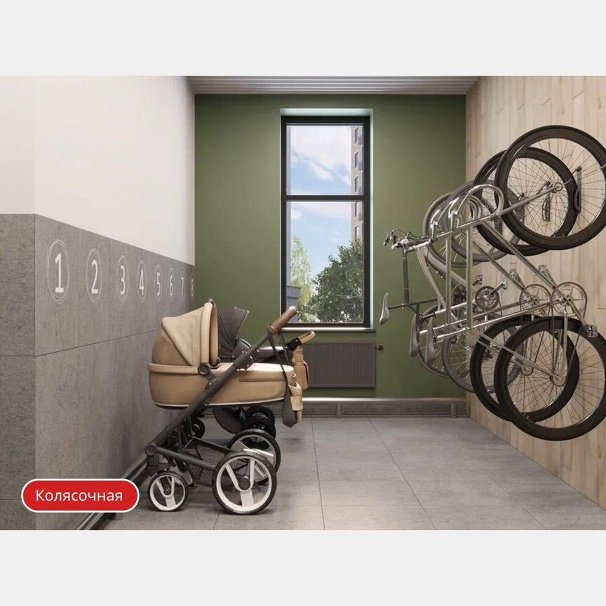 1-к. квартира, 33,8 м², 8/13 эт.