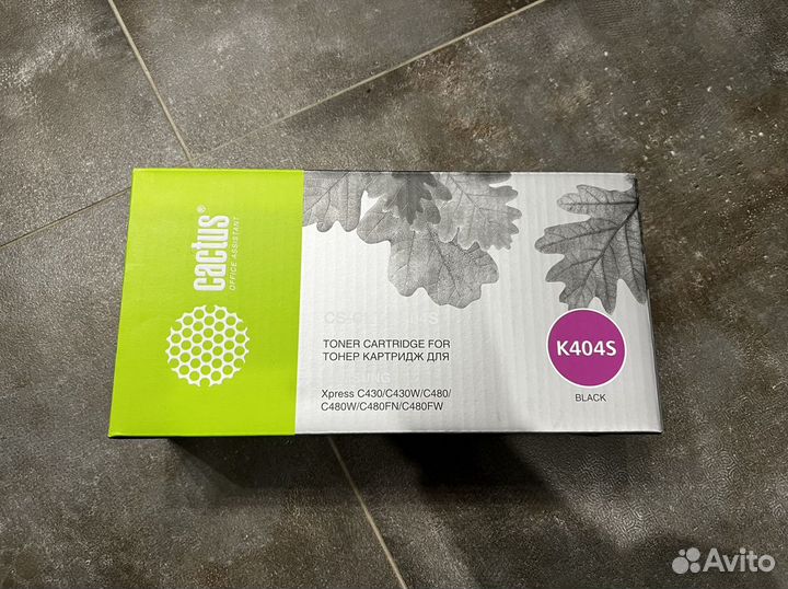 Картридж Cactus cs-clt-c404s/CS-CLT-m404s